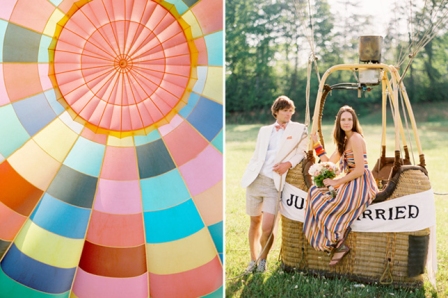 Необычные свадьбы: свадьба на воздушном шаре