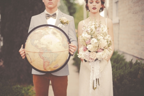 Образ невесты на свадьбу в стиле путешествия